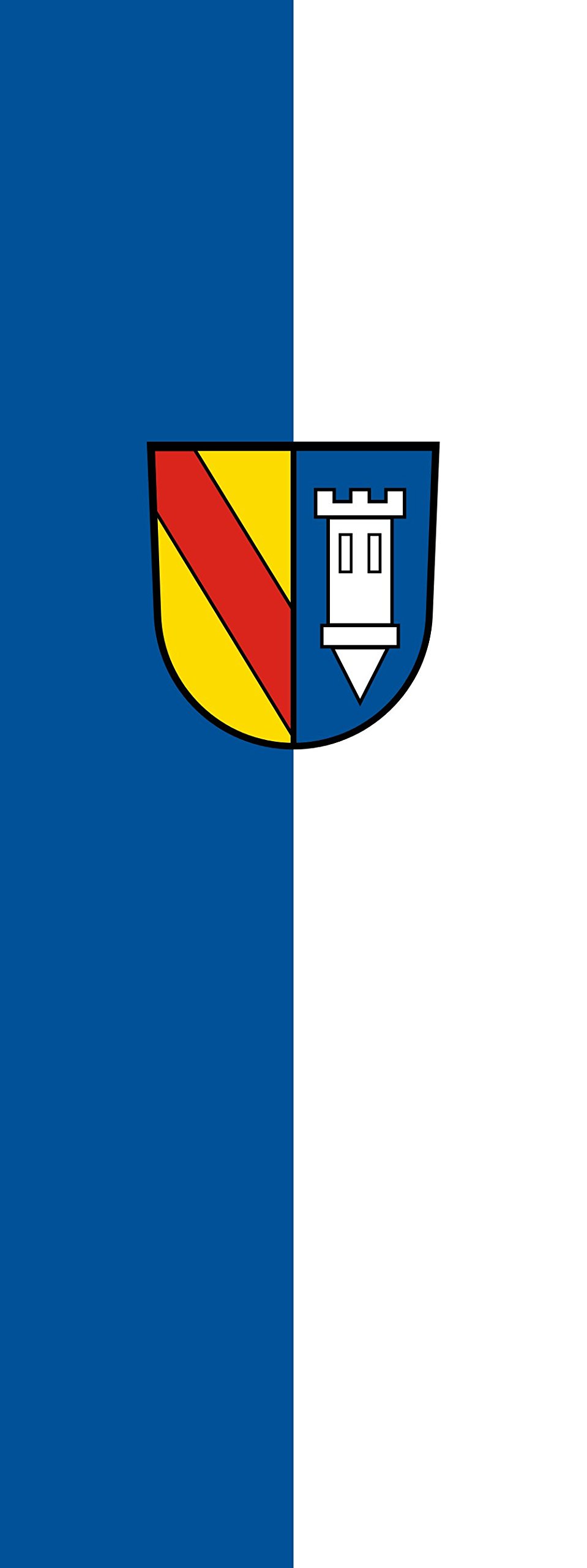 Drapeau Ettlingen de 6m² idéal pour pavoiser les places publiques