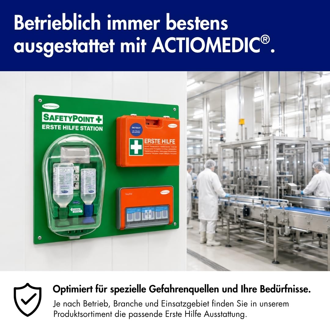 ACTIOMEDIC SafetyPoint DETECT Erste-Hilfe-Station DIN 13157