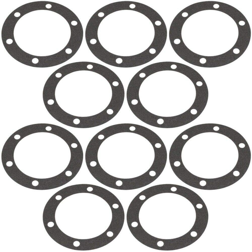 Replacement for Compatible With 10PK Rear Axle Shaft Paper Gasket Shims Fits Ford Tractor 2N 8N 9N NAA 9N4130