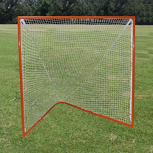 Trigon Sports Deluxe Lacrosse Practice Goal, Heavy Duty Backyard Practice Net, Lacrosse Net Training Equipment, Training Goal with Net, Size 6'x6'
