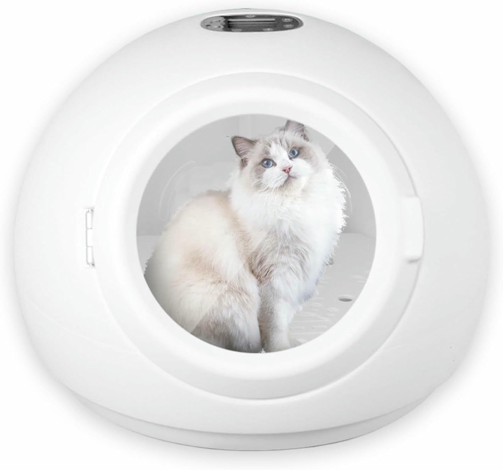 Boîte de séchoir de chat sûre avec minuterie précise et ventilation thermique 55L