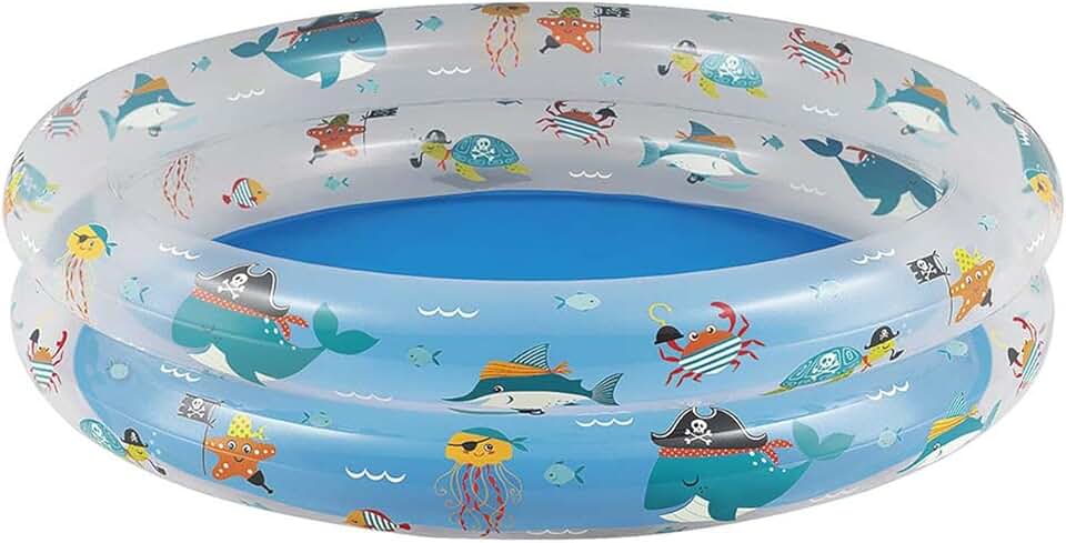 Mor - Banheira Estampada Fundo do Mar 90 Litros