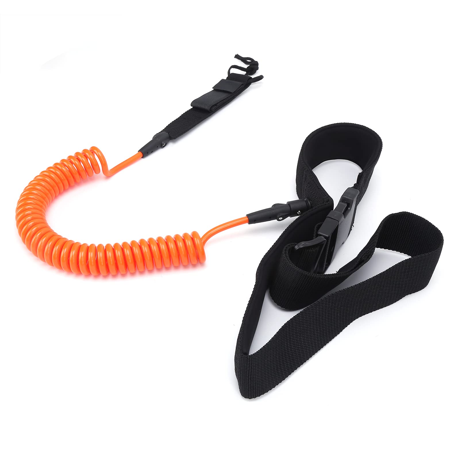 Tavola da Surf Le TPU Elicoidale Comoda Corda da Trazione per Surf Ad Alta Elasticità la Corda per Tavola da Surf è Un Accessorio Indispensabile per Qualsiasi Soggiorno da