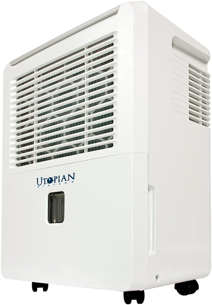 Utopian Systems Portable Dehumidifier, 40 Pint