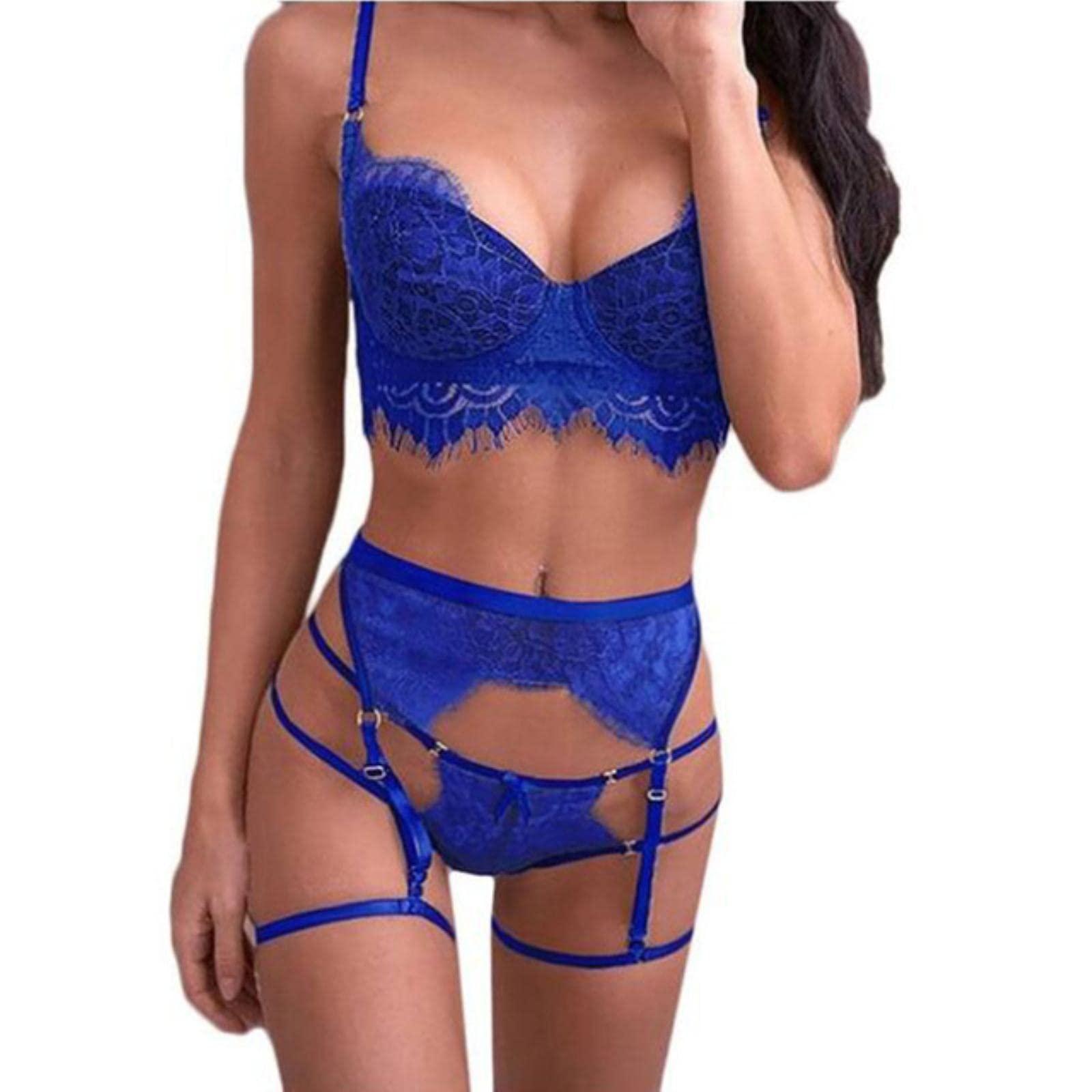 Amazon.com: Lencería sexy para mujer, sexy y erótico, liguero, trajes  eróticos, conjunto de ropa interior de tanga para sexo, lencería porno