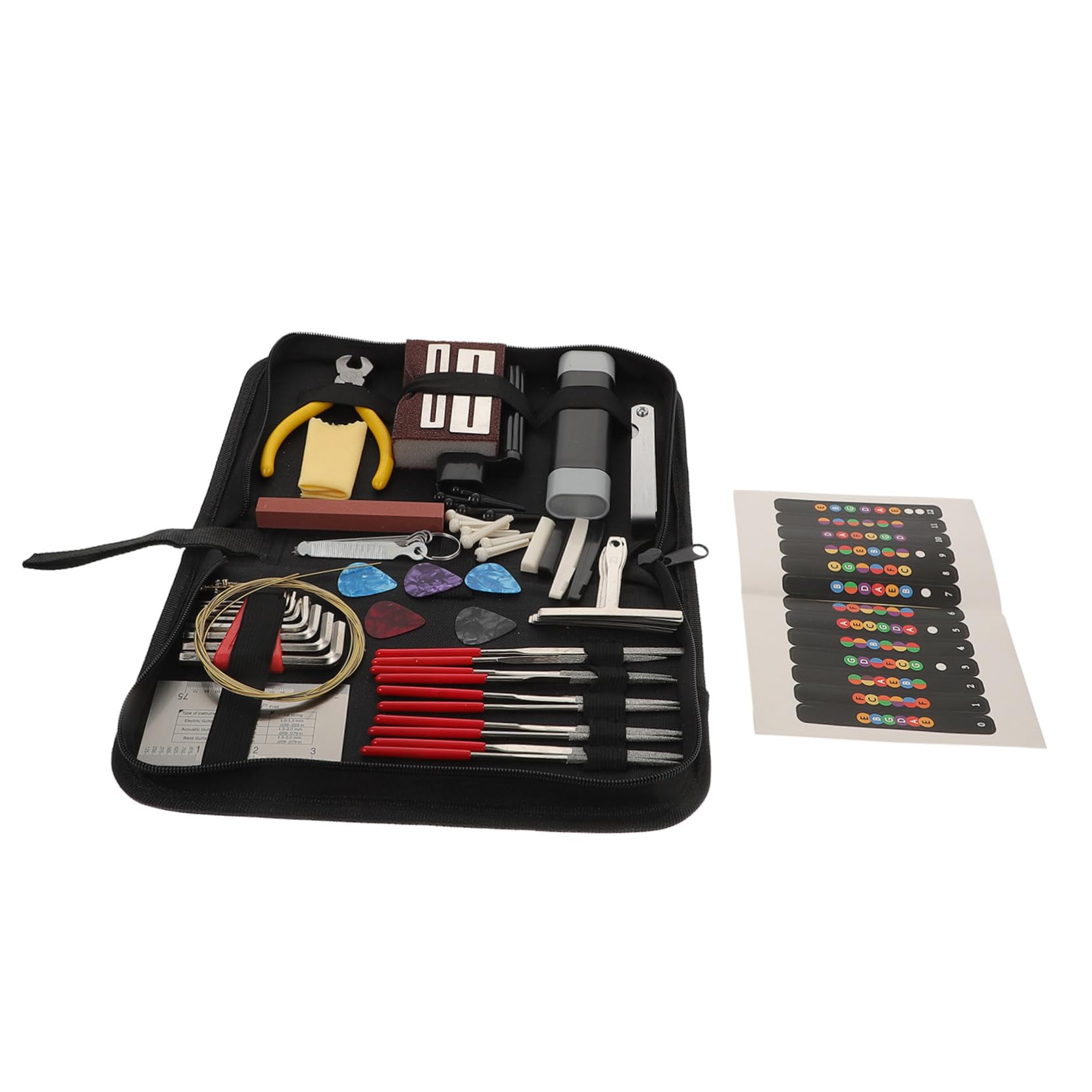 ifundom 72piezas Kit De De Reparación De De Accesorios y Limpieza De Instrumentos