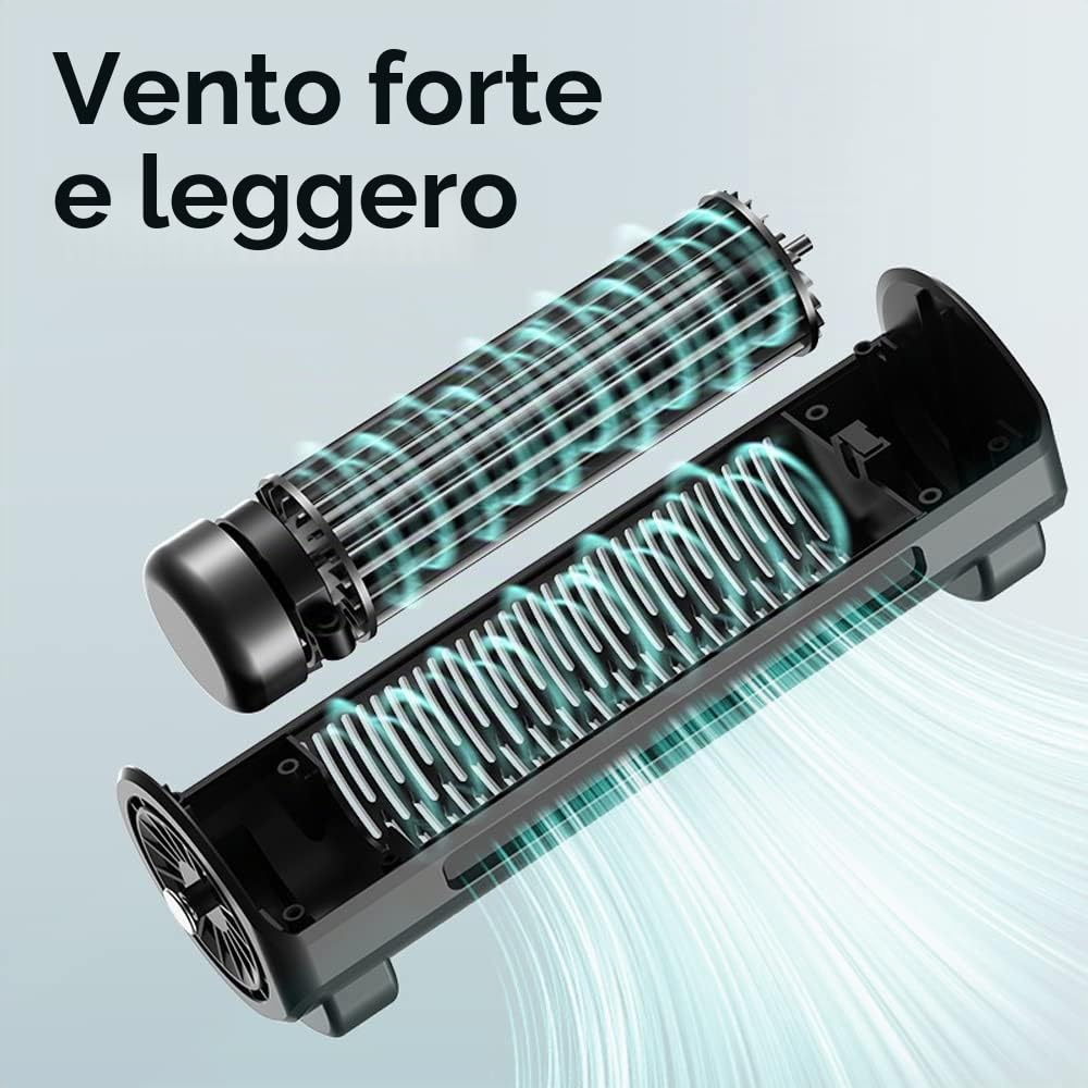 Riloer Ventola dell'aria di raffreddamento del sedile dell'automobile elettrica 12V per animale domestico del passeggero del sedile, circolatore d'aria di raffreddamento dell'automobile girevole