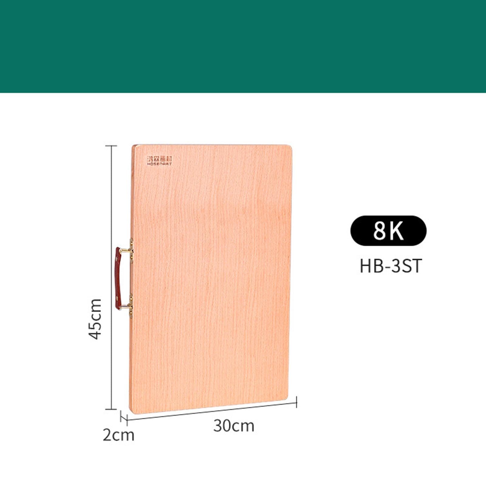 Generic Tablero de Dibujo Tabla de Bocetos Ligera Tablero Portátil con Mango Madera Resistente Funcionalidad Versátil Apto para Pintores Estudiantes Y, 45cmx2cmx60cm