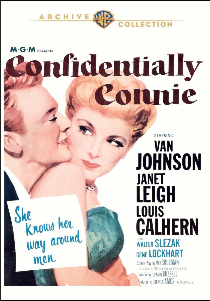 Confidentially Connie DVD importado de USA comedia clásica americana