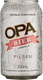 Cerveja Puro Malte Pilsen teor 4,6% 350ml Opa Bier