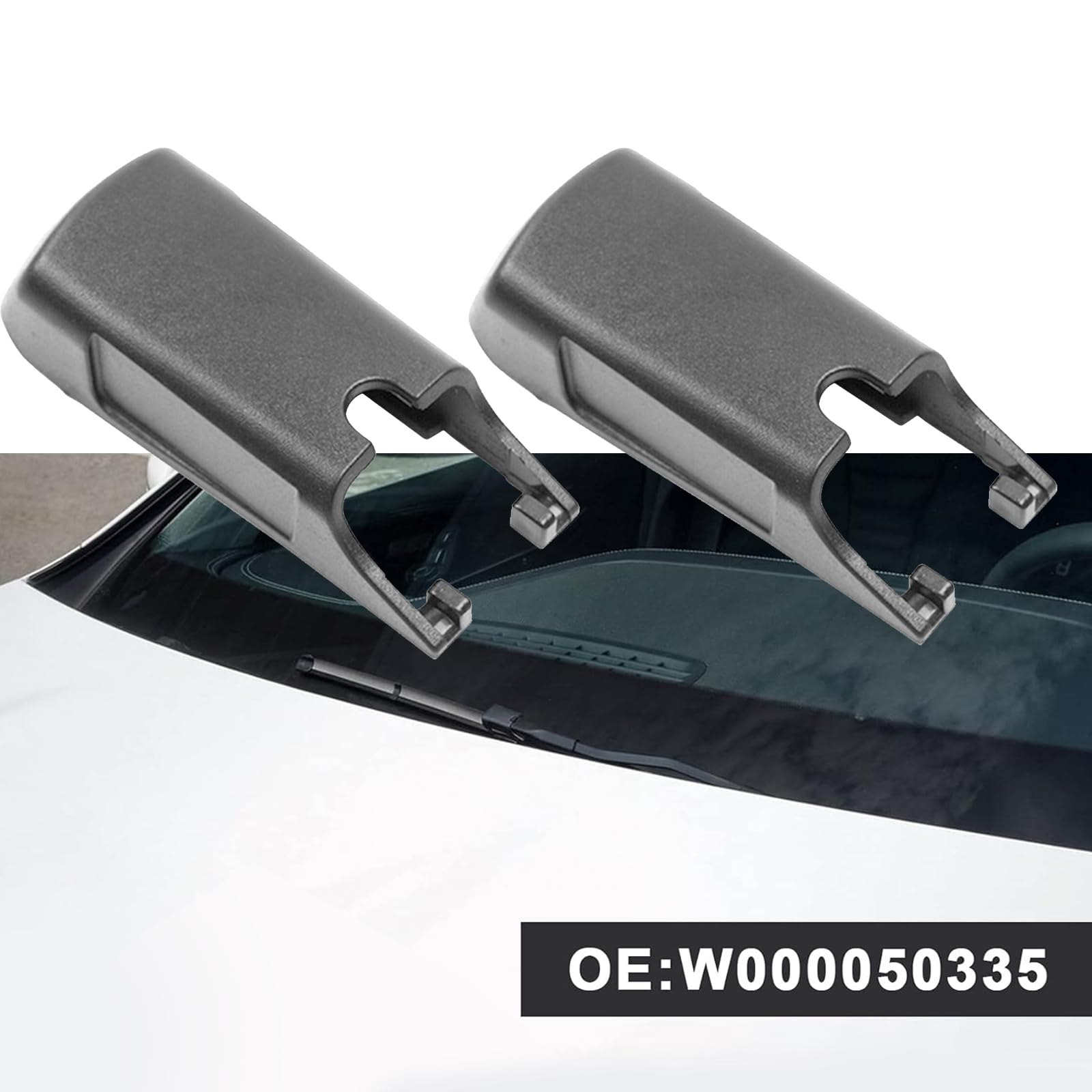 WANGXI Copridado Braccio Tergicristallo Posteriore Per Mercedes Classe C S204 C200 (2009-2014)