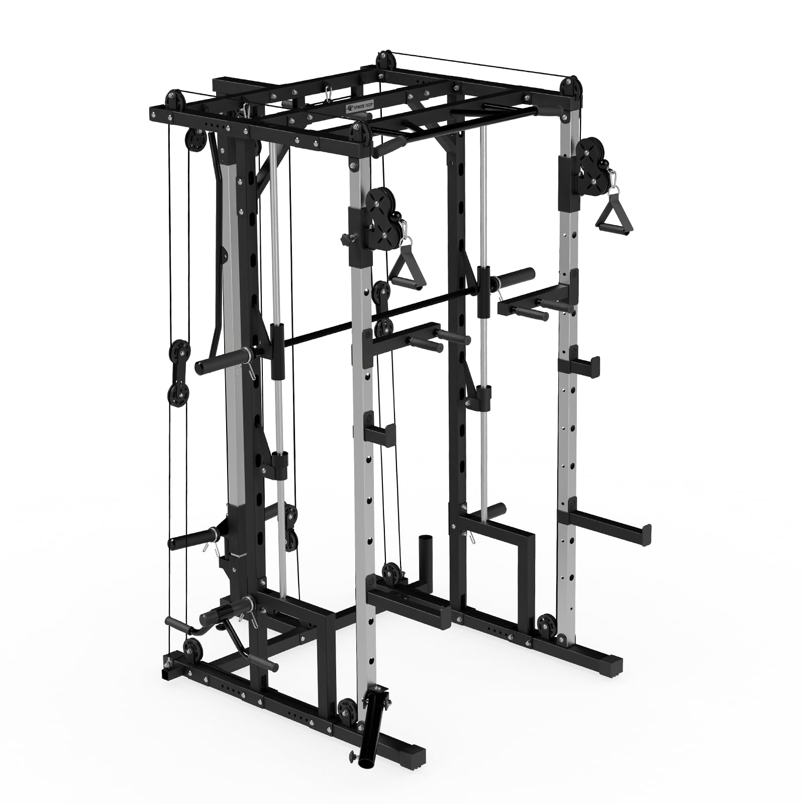 Smith Machine S5000 - Jaula de Musculación Multiestación - Entrenamiento Completo de Alta Resistencia - Entrena en Casa o el Gimnasio - 168 x 135 x 230 Cm