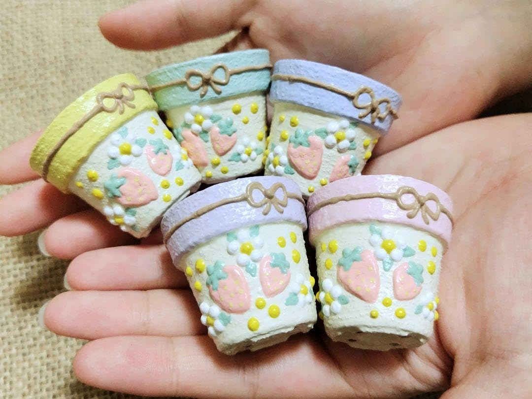 ＊さと様オーダー専用＊1号プラ鉢5個set＊リメイク鉢＊リメ鉢＊多肉植物＊多肉＊ Amazon.co.jp: 1号プラ鉢5個setリメイク鉢多肉多肉植物リメ鉢いちご鉢