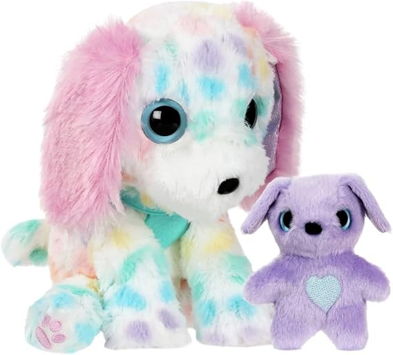 Scruff-a-Luvs Anne&Yavrusu Tüyleri Yıkanan Taranan Süslenen Peluş Oyuncak Hayvanlar