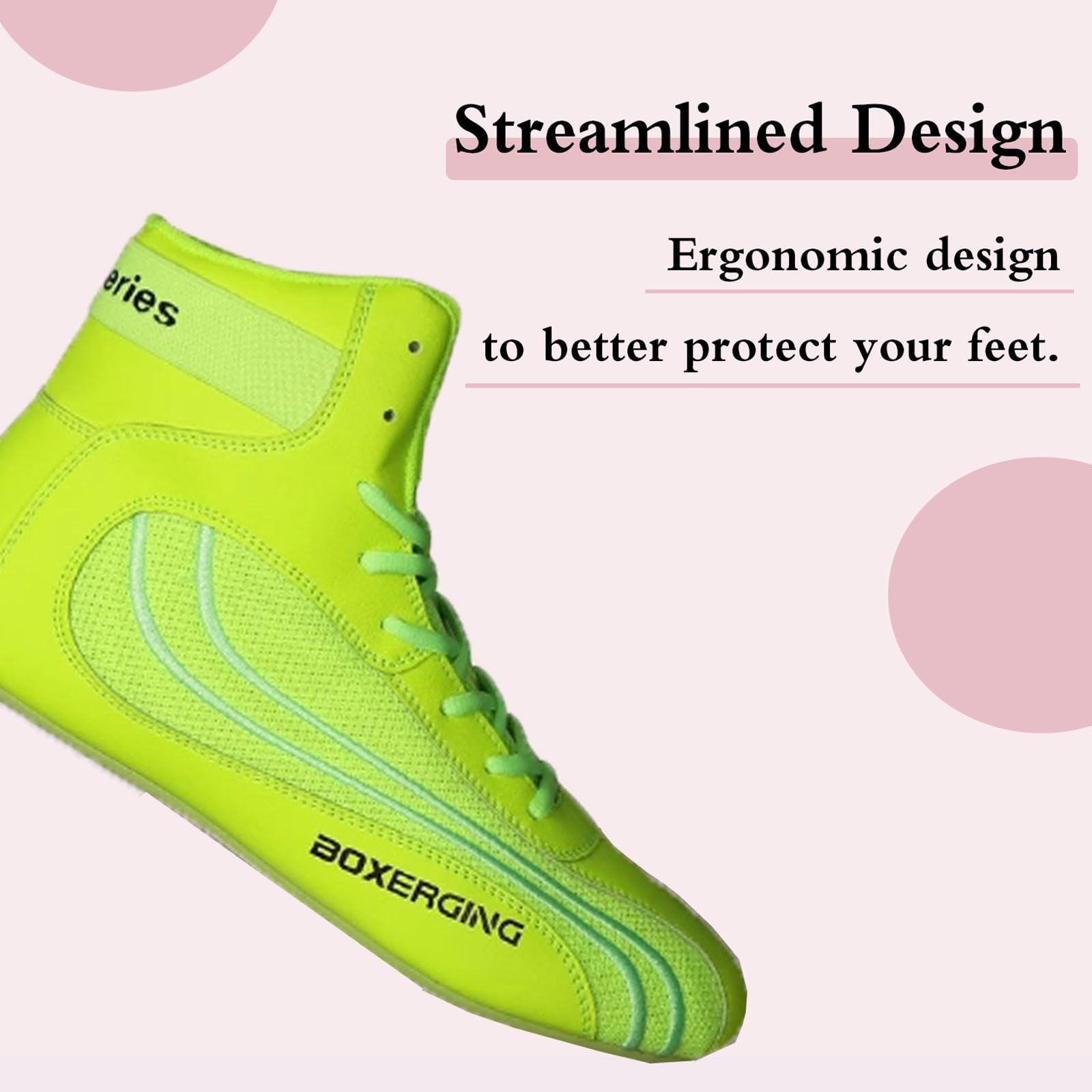 Boxeo Hombre Zapatillas,Hombres,Mujeres Zapatos De Boxeo,Zapatillas Boxeo,Zapatillas De Lucha,Botas Wrestling,Confort,Ajuste Ligero,Soporte para El Tobillo,para Boxeo,Lucha Libre,Blanco
