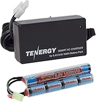 Vista 1 de Tenergy Combo 9.6V 1600mAh Butterfly Mini NiMH Battery Pack + 8.4V-9.6V NiMH Smart Charger