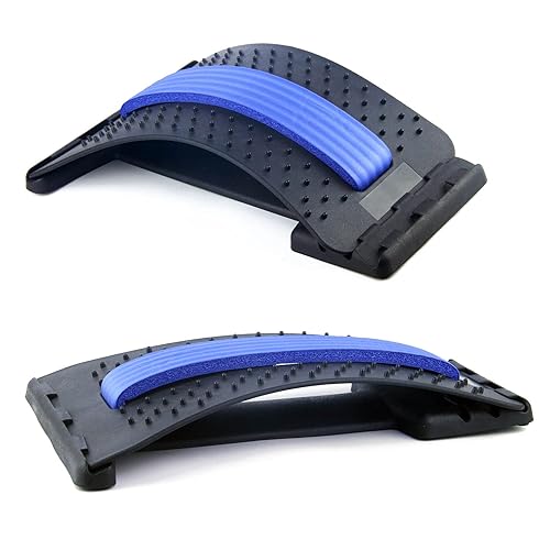 Miniatura 2 de Dispositivo de estiramiento de espalda, estirador de espalda baja YoofZLer para cama, silla y automóvil, masajeador de apoyo para aliviar el dolor