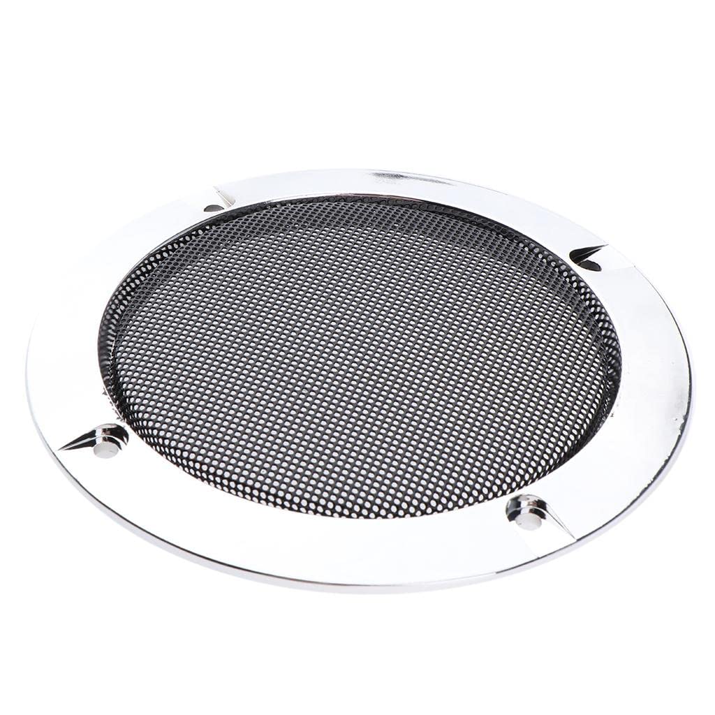 4inch Speaker Decorative Circle SubWoofer Grill Cover Guard Protector Mesh