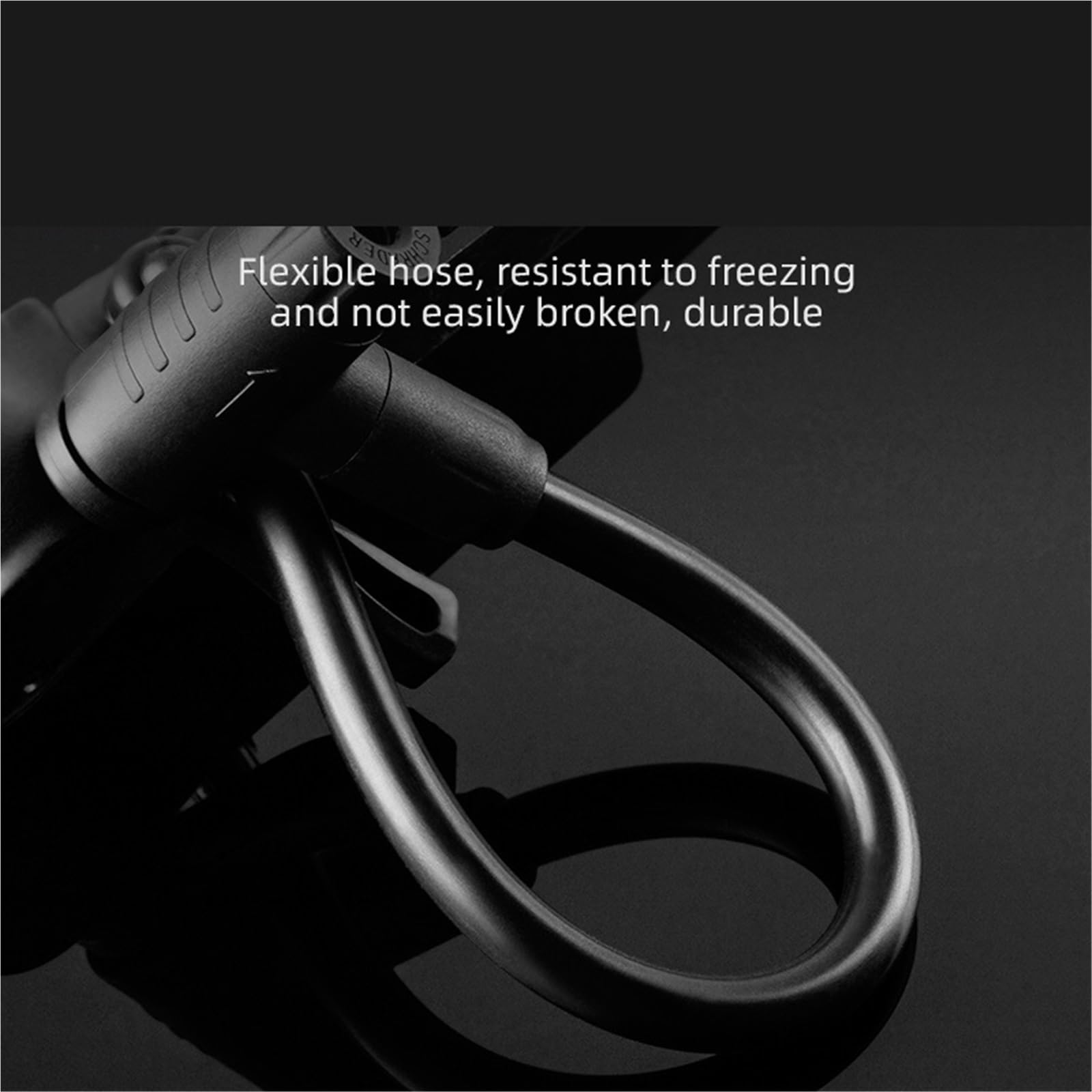 Pompa da bicicletta ad aria portatile 120PSI a mano con manometro MTB Gonfiatore for bici strada per pneumatici per biciclette, palloni e gonfiabil