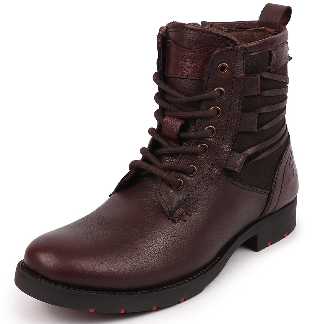 fausto Men's Leather Boots-picture-33