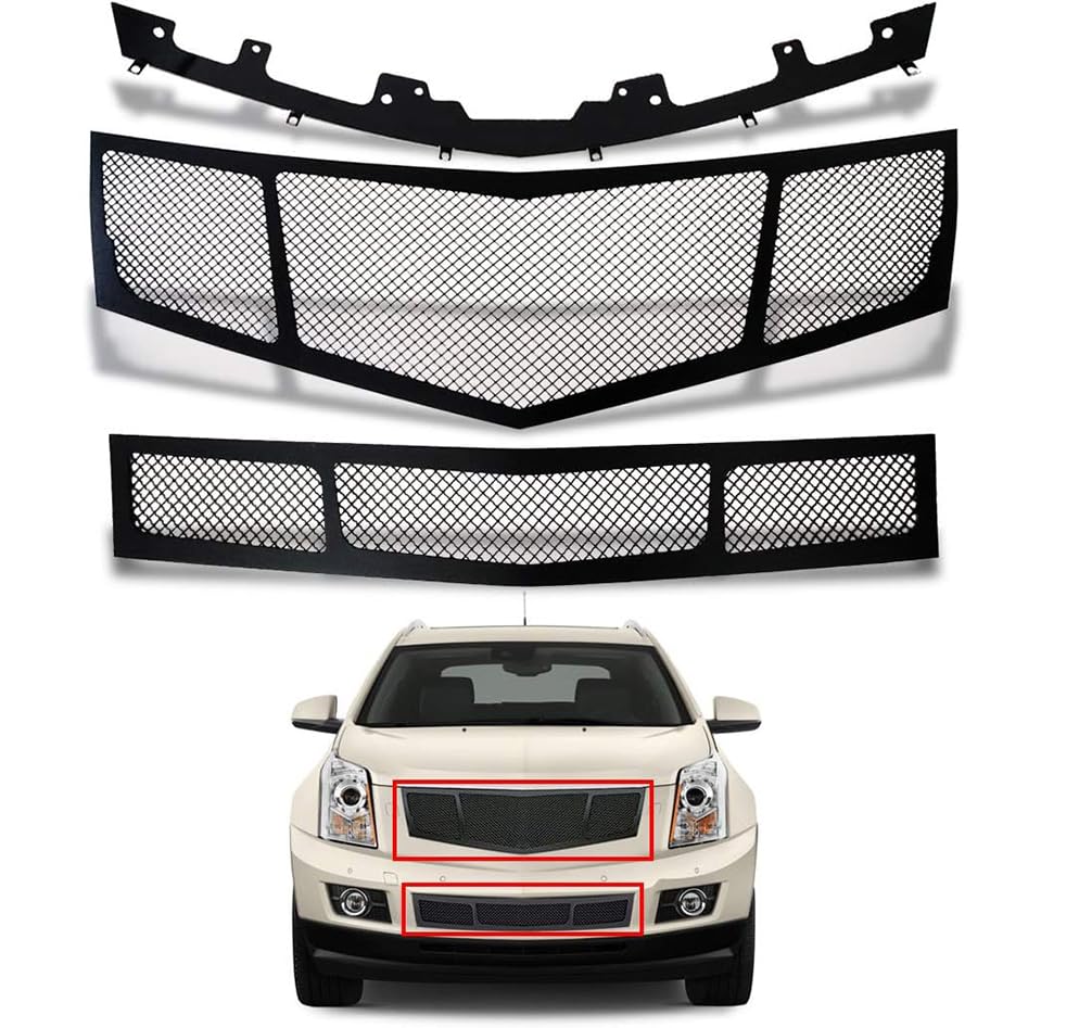 Cadillac グリル ブラック Amazon.co.jp: フロントグリル 2010-2015 Cadillac SRX