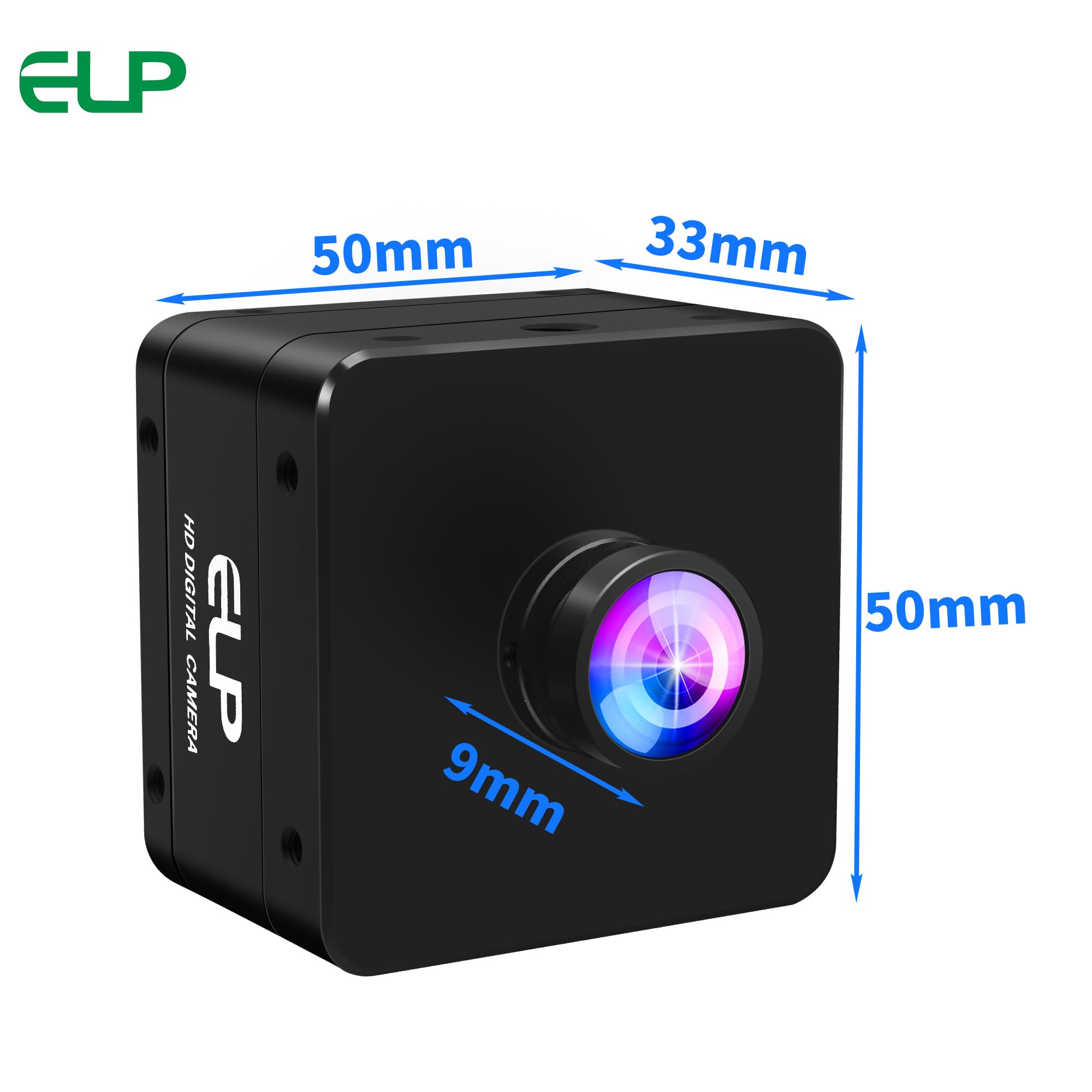 Amazon.co.jp: ELP 高速USBカメラ、1080P/230fps、4K/60fps、12MP