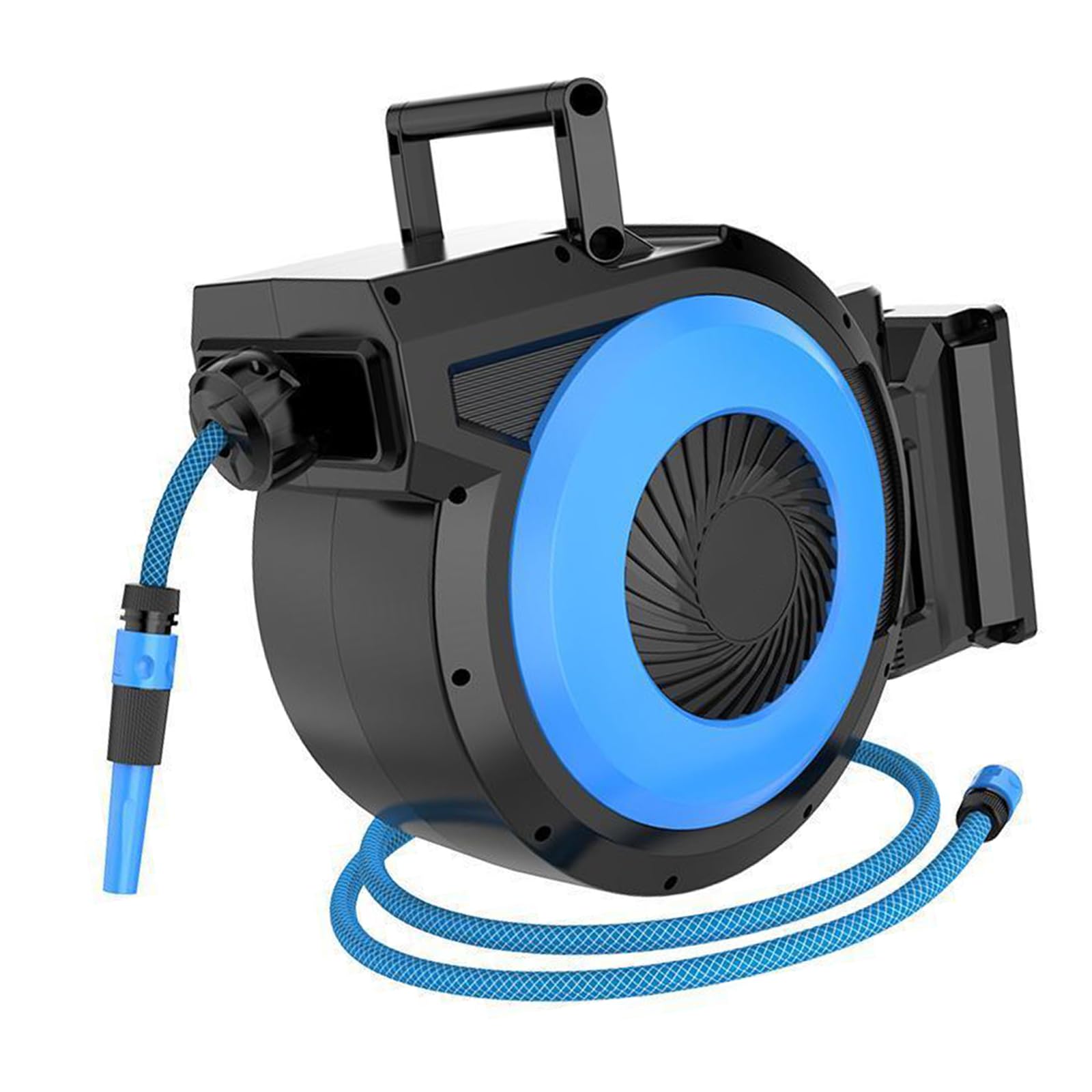 Nucelit 16.5 Meters Multipurpose Air Hose And Water Hose Reel With Automatic Rewinder Systems For Efficient Watering Tasks Yard Maintenance Automatic Retractable Reel