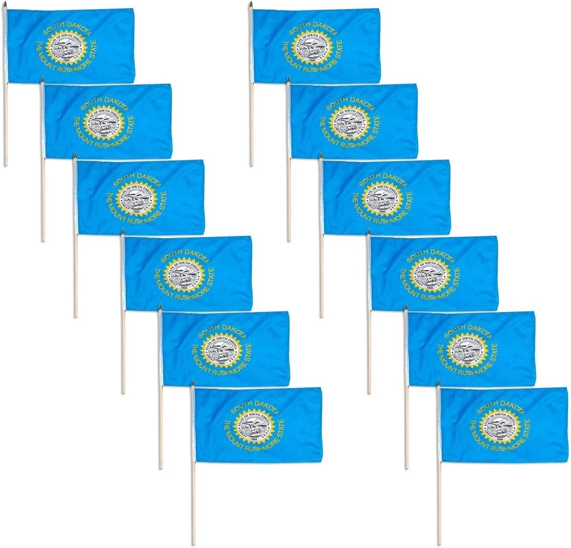 South Dakota Flag 12 x 18 inch (12 PK)