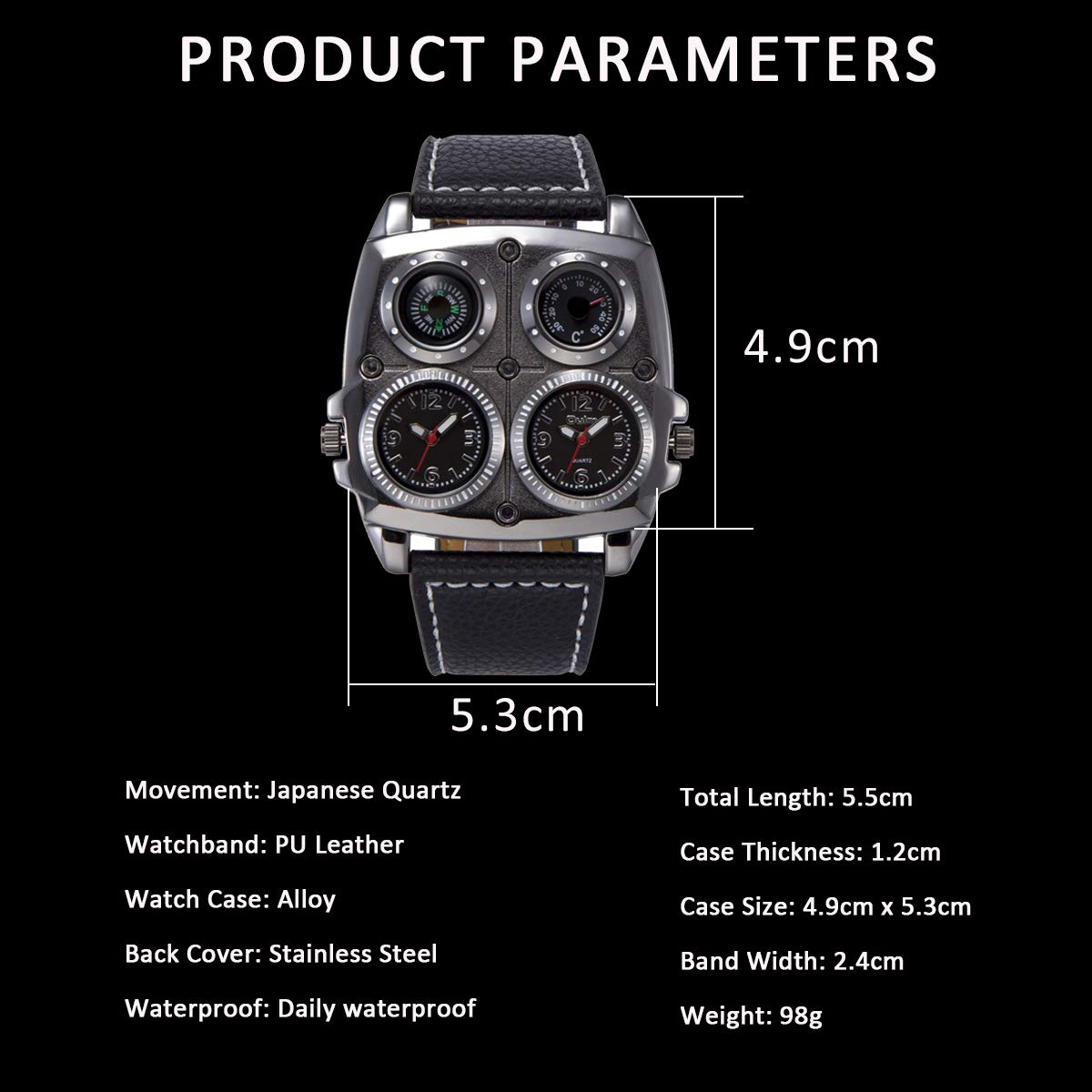 Amazon.com: JewelryWe: Big Watches