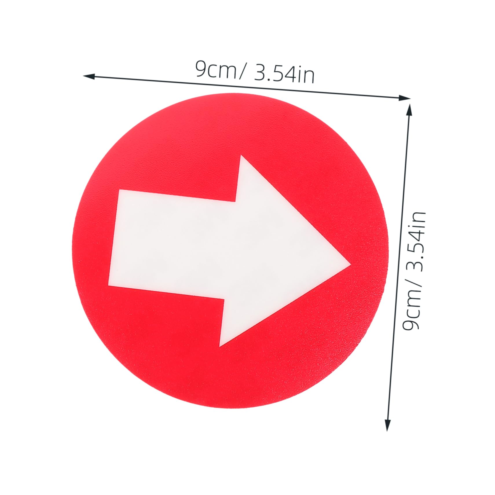 OHPHCALL 10pcs Reflective Trail Markers Directional Arrow Signs for Driveway PVC Outdoor Hunting