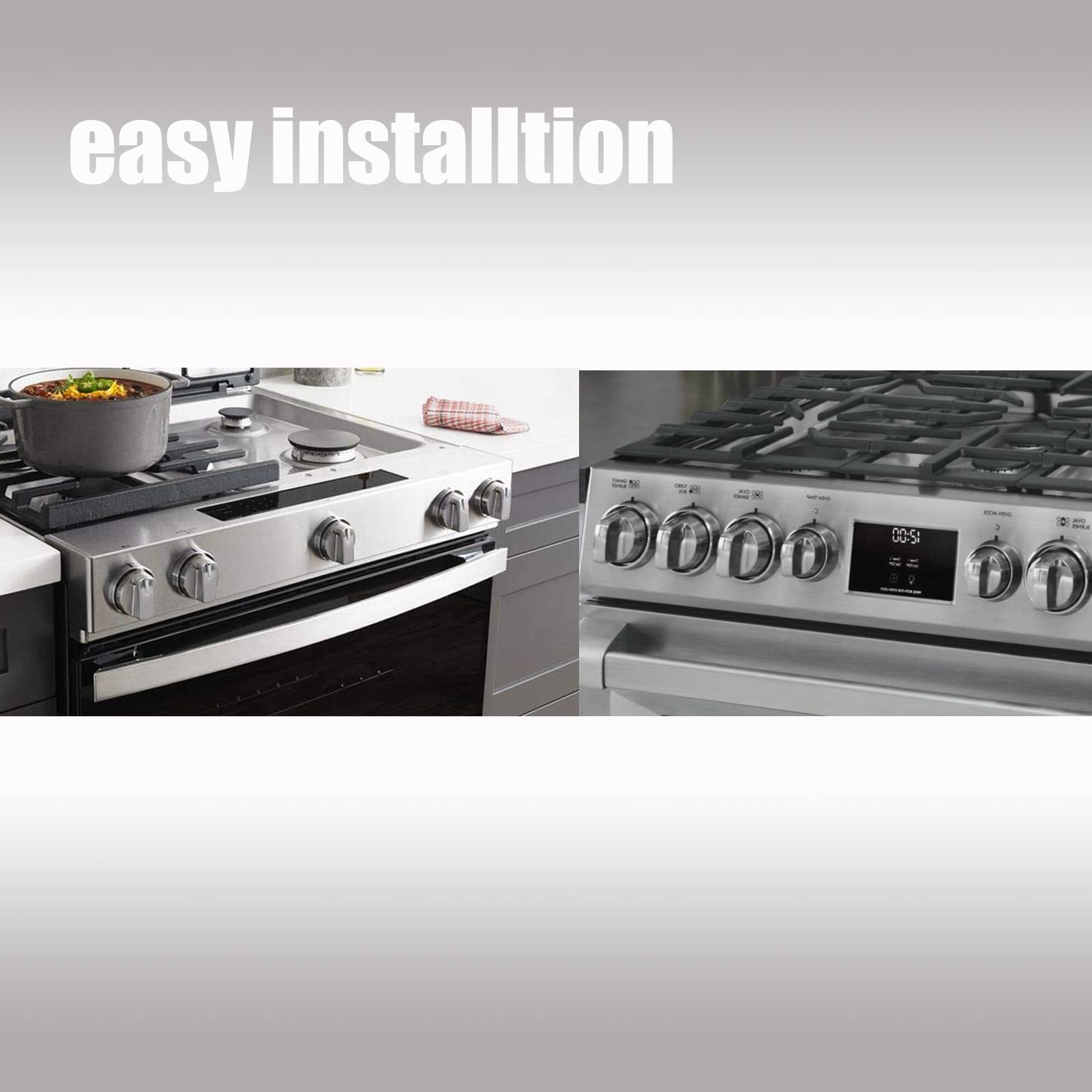 AEZ73453509 Lg Stove Knobs Replacements , Oven Knobs for LRG3095ST