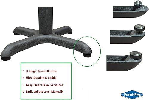 Miniatura 5 de Nivelador de base de mesa (tabla base deslizante) para restaurantes y hogares, ajustable, rosca #14-20, 20 piezas por paquete (20)