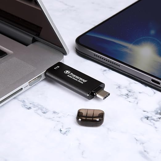 Transcend ESD310 512GB SSD Externo USB 3.2 Gen 2 miniatura 10