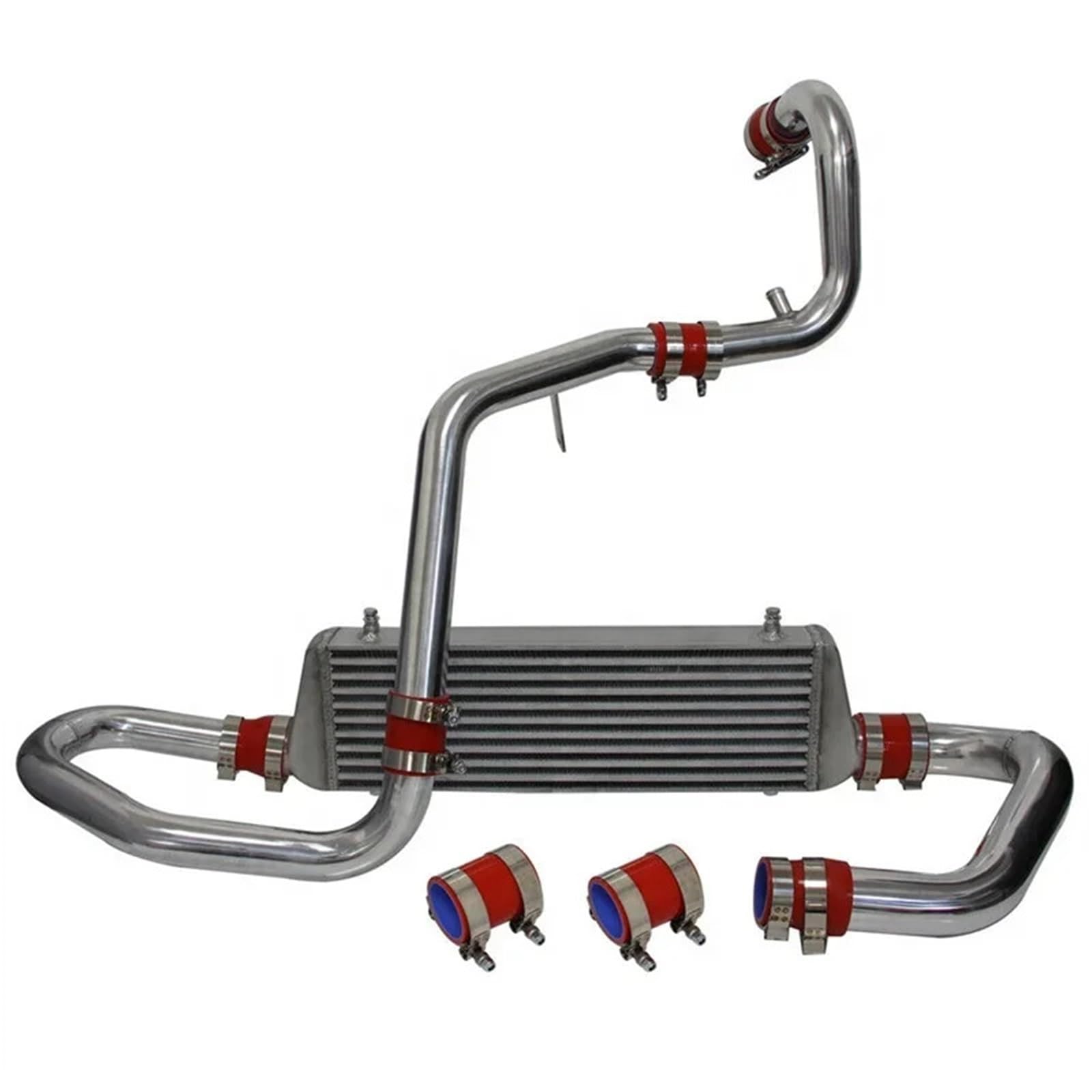 Hgddbae One Color Cooled Intercooler Turbo Intercooler Fit For Gti 1.8T 98-05 Front Mount Intercooler With Piping Kit Turbo Intercooler