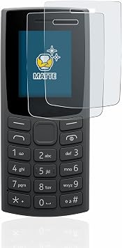 brotect 2-Pack Screen Protector Anti-Glare Compatible with Nokia 110 2023 Screen Protector Matte, Anti-Fingerprint Protection Film