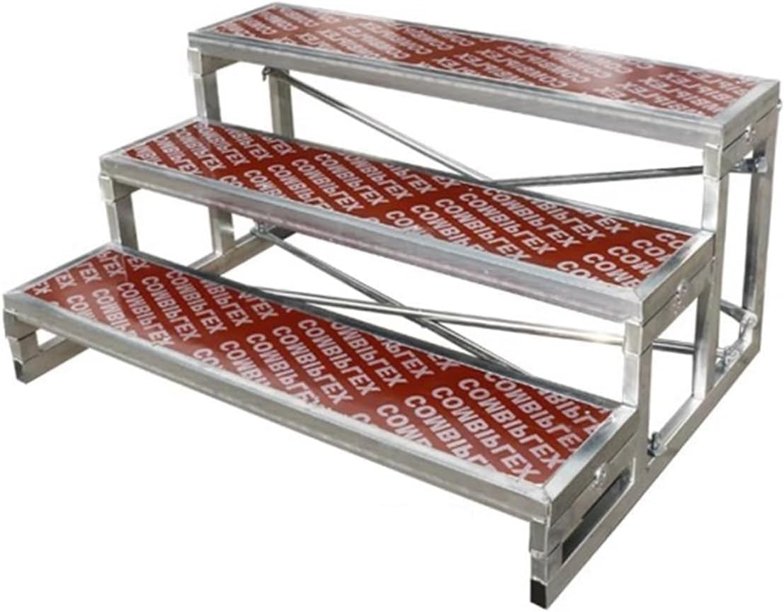 k3Mq9Rw Modular stage flooring Easy-to-assemble Choir Risers, Ideal For Concerts, Community Events And All Kinds Of Performances(3 Tier)