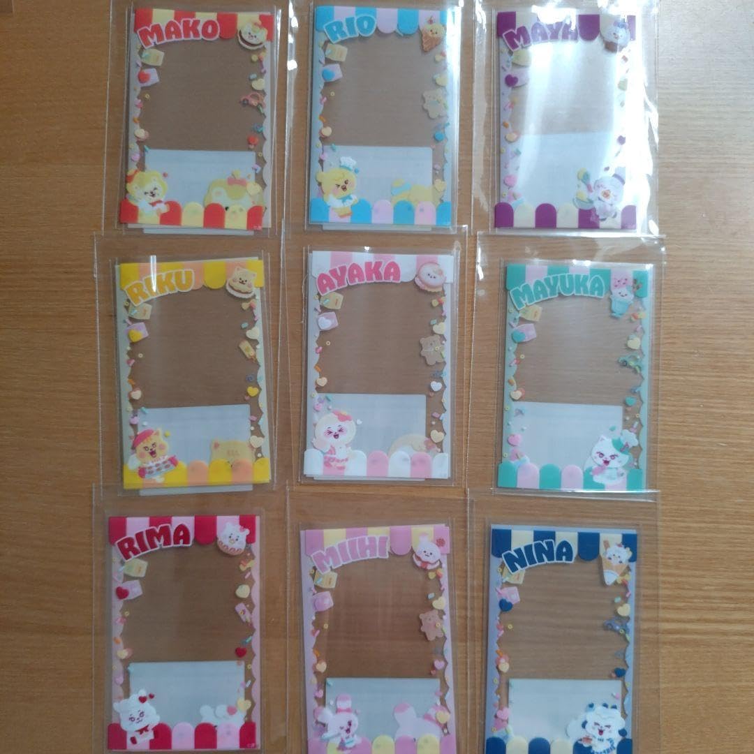 Amazon.co.jp: NiziU NIZOO オンラインくじ フォトスリーブ コンプ