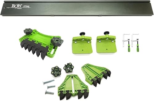 BOW Products Ultimate Table Saw XTENDER & Safety Kit - Includes 46” XT XTENDER Fence, 2-XT1 Support Feeds, 2-XT2 T-Track Clamps, FP1 FeatherPRO Featherboard, and FP4 FencePRO Featherboards