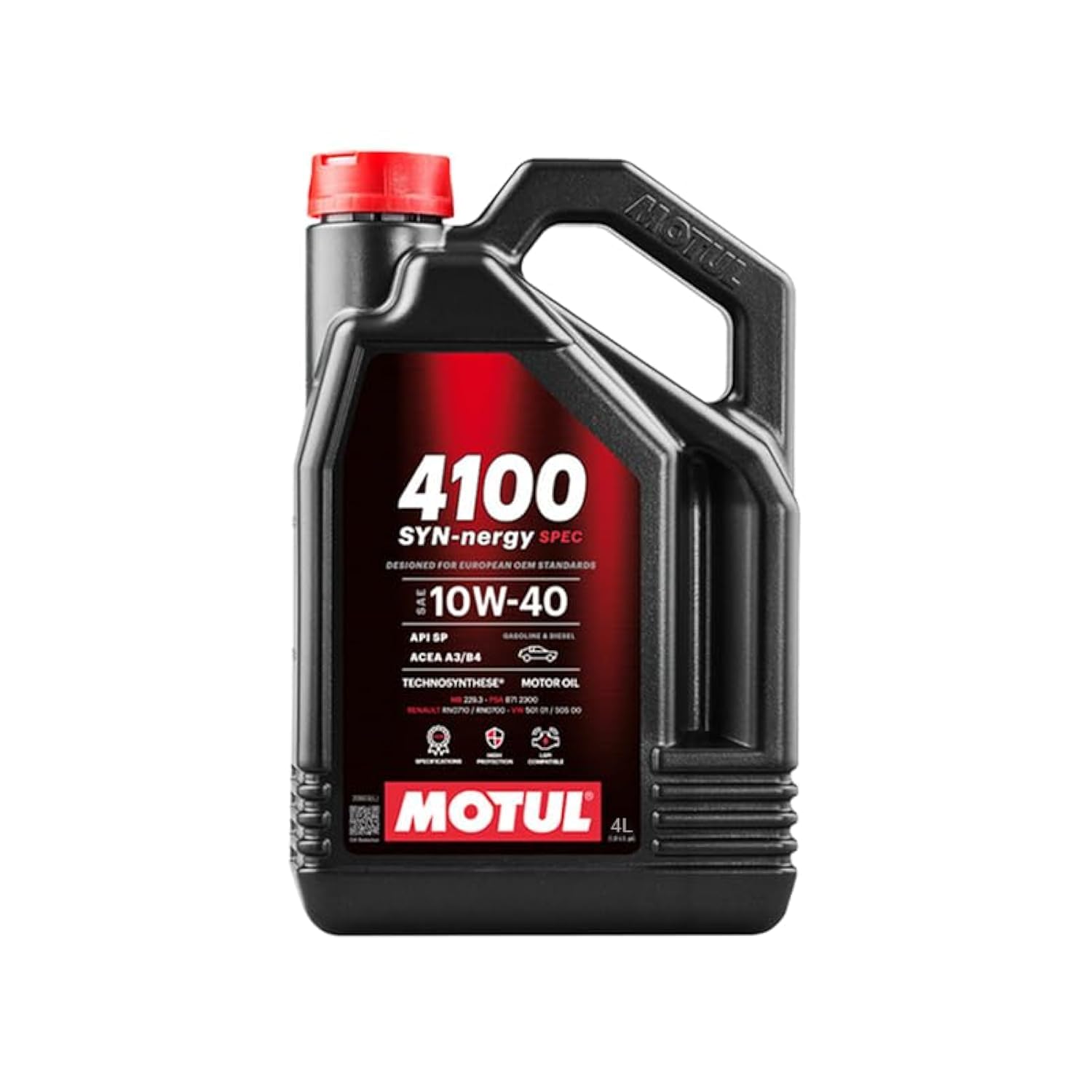 Motul 4100 Syn-nergy SPEC 10w-40 4l%100 Sentetik (6100)
