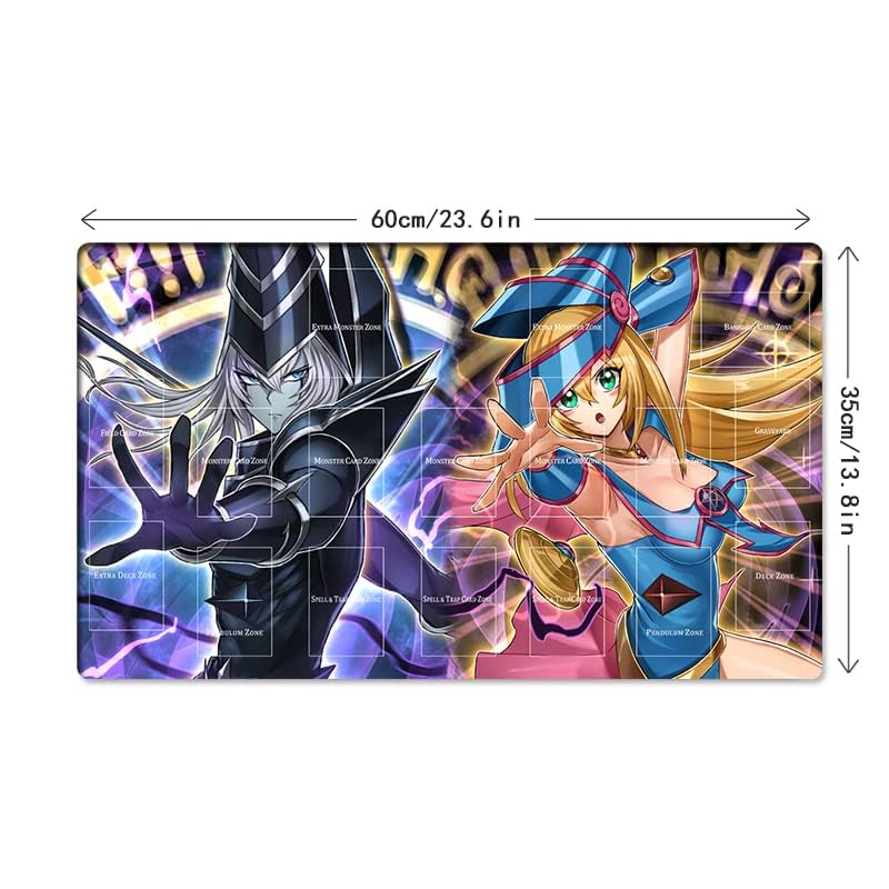 Amazon.com: New Playmat Dark Magician Girl CCG TCG Trading Card