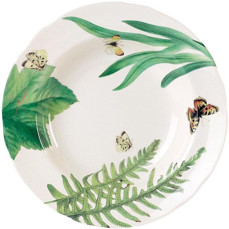 Spode Floral Haven 9Inch Soup Plate Rimmed Soup Bowls