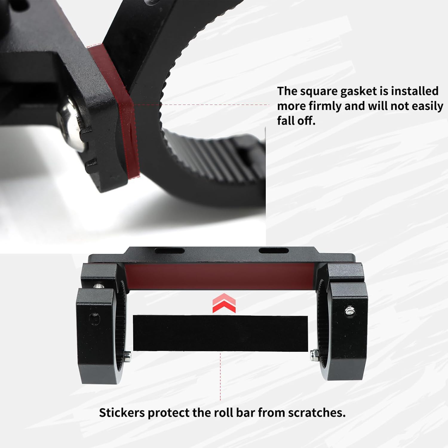 Upgraded Extinguishers Bracket Rustproof Stainless Steel Clamp Quick Release Mounting Set Multipurpose UTV Utility Bracket