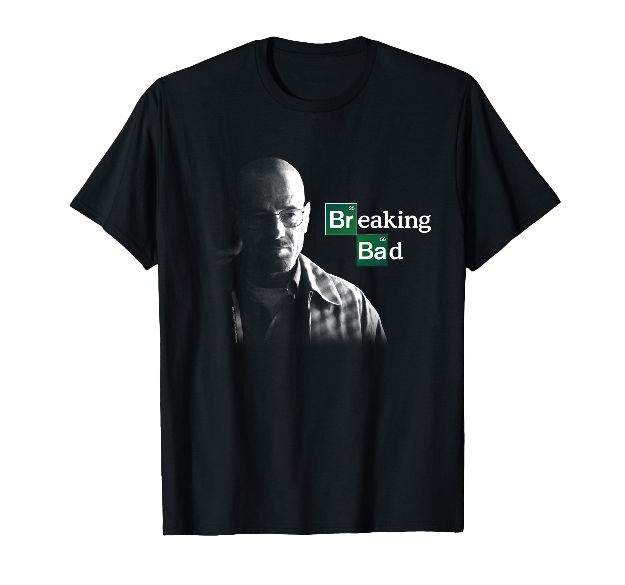 Breaking Bad Walter White with Logo T-Shirt Small