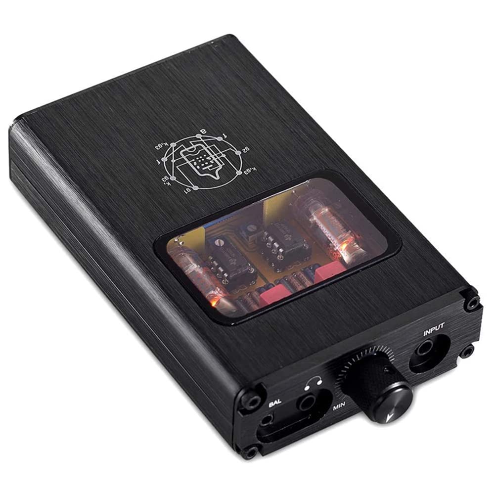 Energetic B4-X Amplificatore per Cuffie Portatile Dual-Mono con Tubo Un Vuoto Amplificatore Audio Stereo Bilanciato Dual-Mono Amplificatore per Cuffie Audio Spina Europea