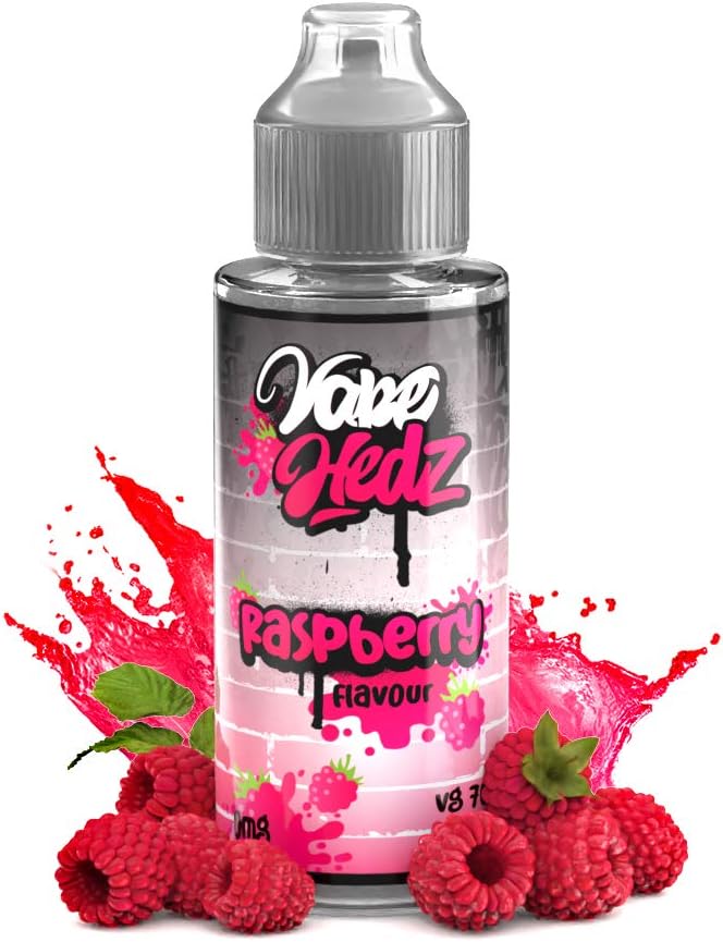 VAPE HEDZ Raspberry ELiquid 100ml Vape Juice for ECigarettes Vape