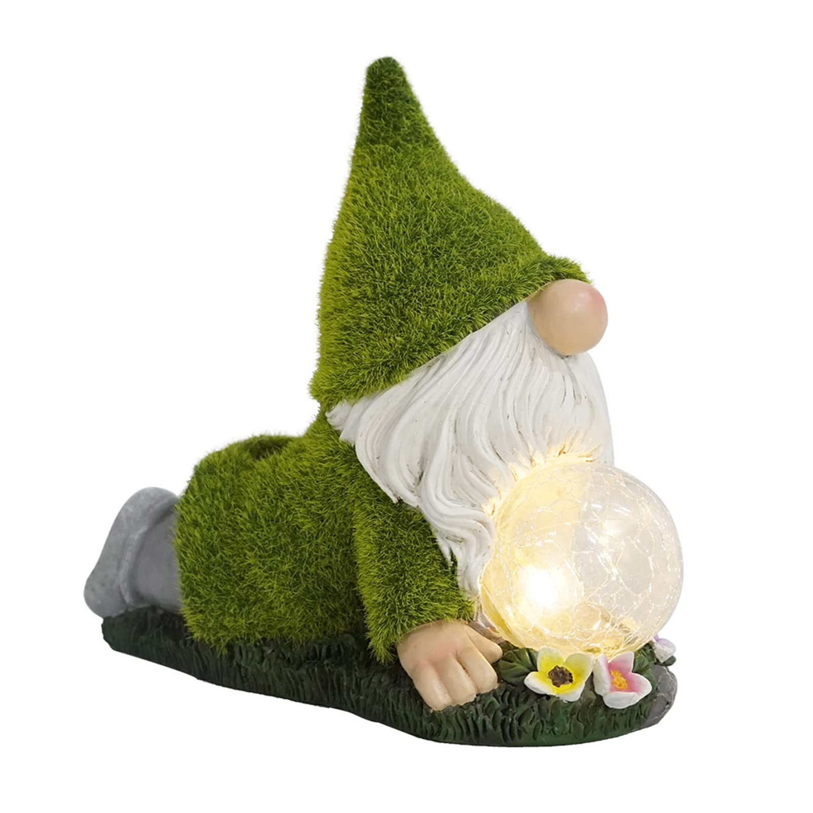 Lampe solaire de jardin pour terrasse et pelouse éclairage elfe
