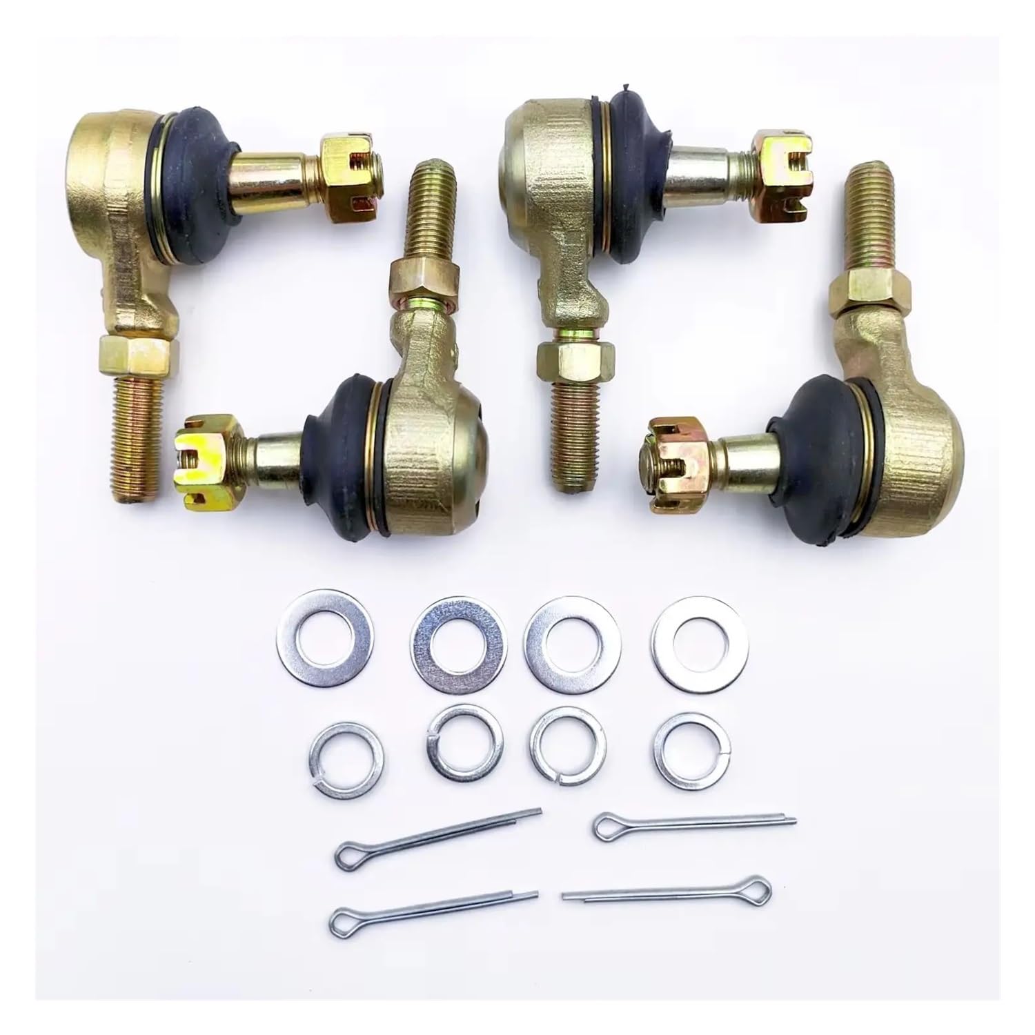 Kit d'embouts de rotule de Direction 4 pièces for Kymco KXR250 MAXXER 250 300 Mongoose 250 Mongoose 300 MXer 150 MXU 150 250 300 400 500