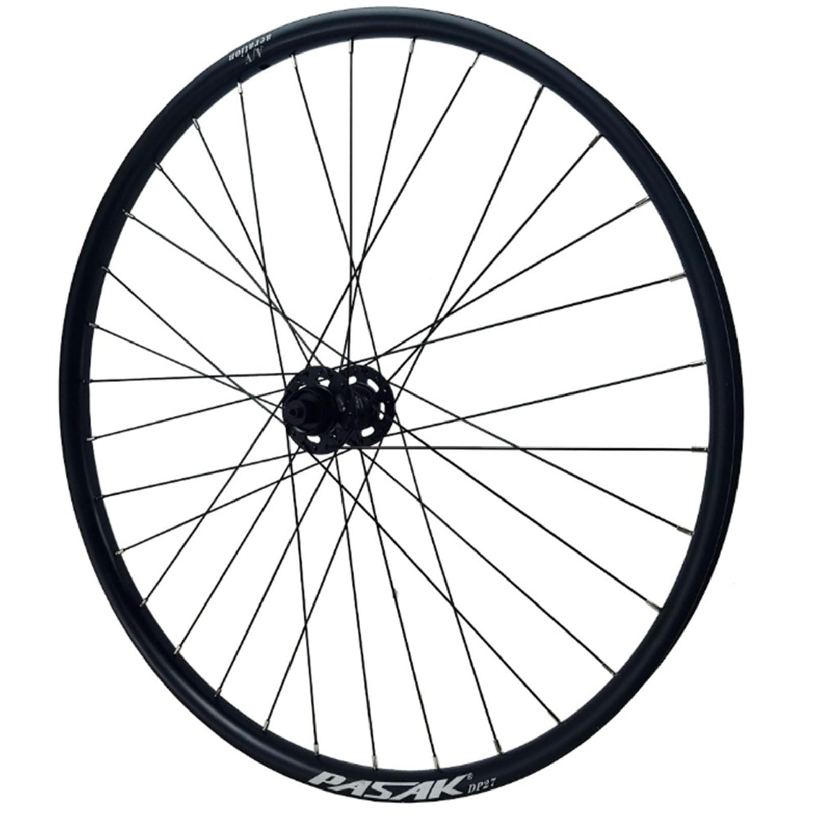 Set Ruote MTB 26" in Lega di Alluminio, 27,5/29 Pollici, 32 Fori Mozzo Anteriore 2 Posteriori 4 Cuscinetti Perno Passante/sgancio Rapido Adatto for Pneumatici 1,5-3,0 Pollici