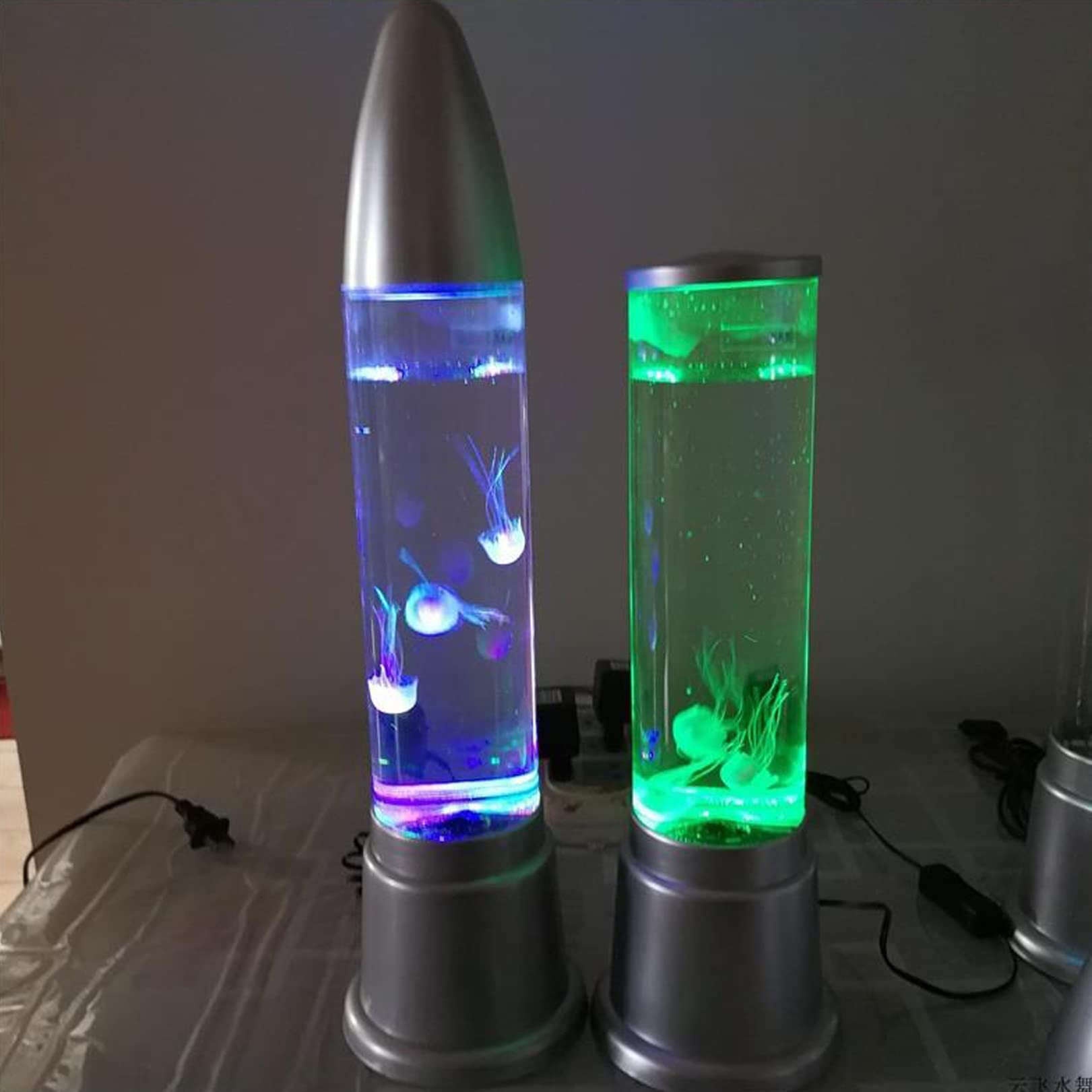 7-kolorowa zmieniająca nastrój lampa do akwarium, elektryczna lampa bąbelkowa LED Lava do sypialni dla dzieci, prezent dla osób z autyzmem, wystrój biura domowego