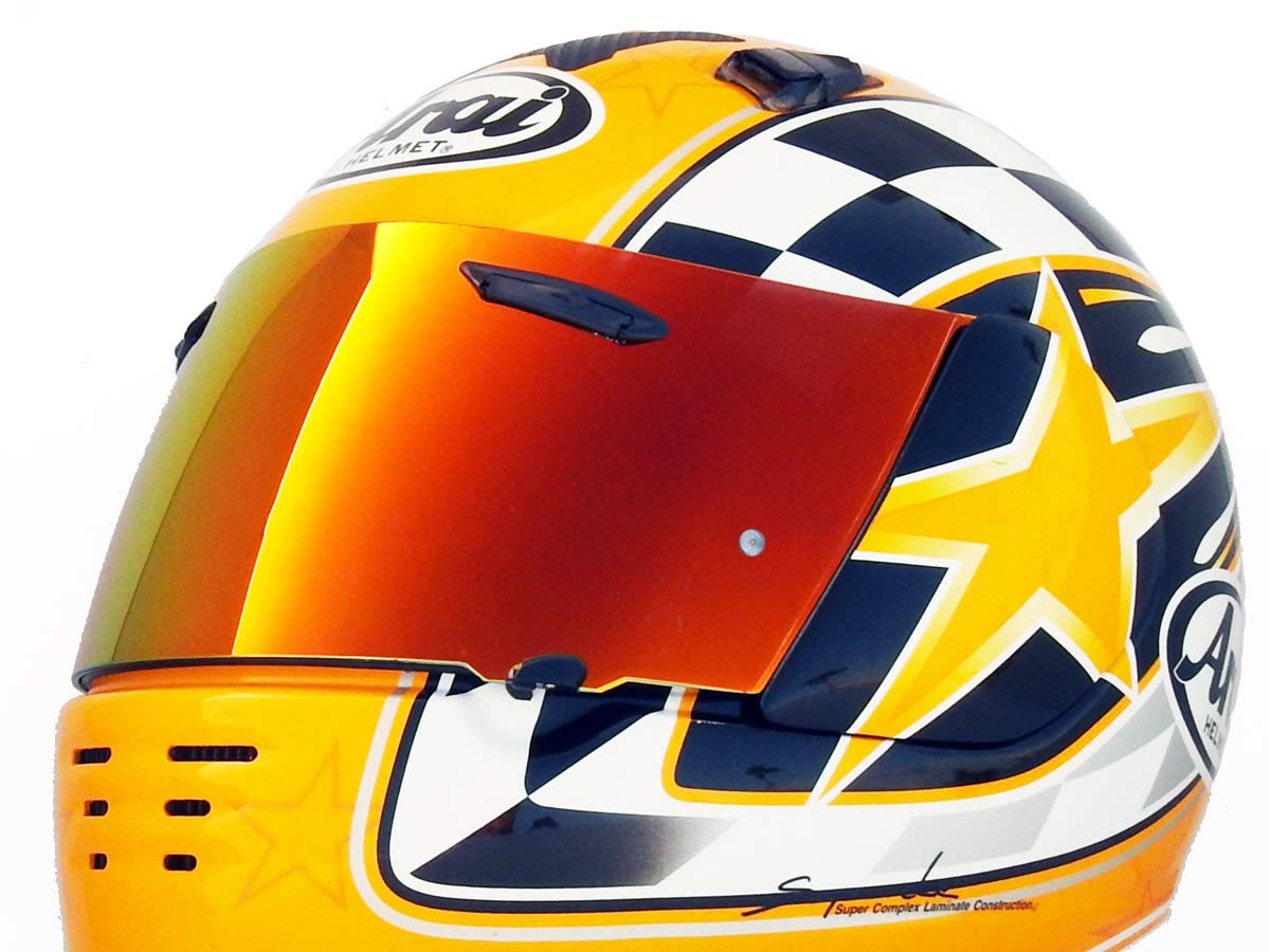 Amazon | SAL-PO RXP オレンジ ミラーシールド Arai アライ スーパー